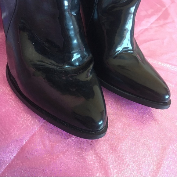 Lillilly LILICIOUS bow tie patent leather boots 🎀 - Picture 2 of 5
